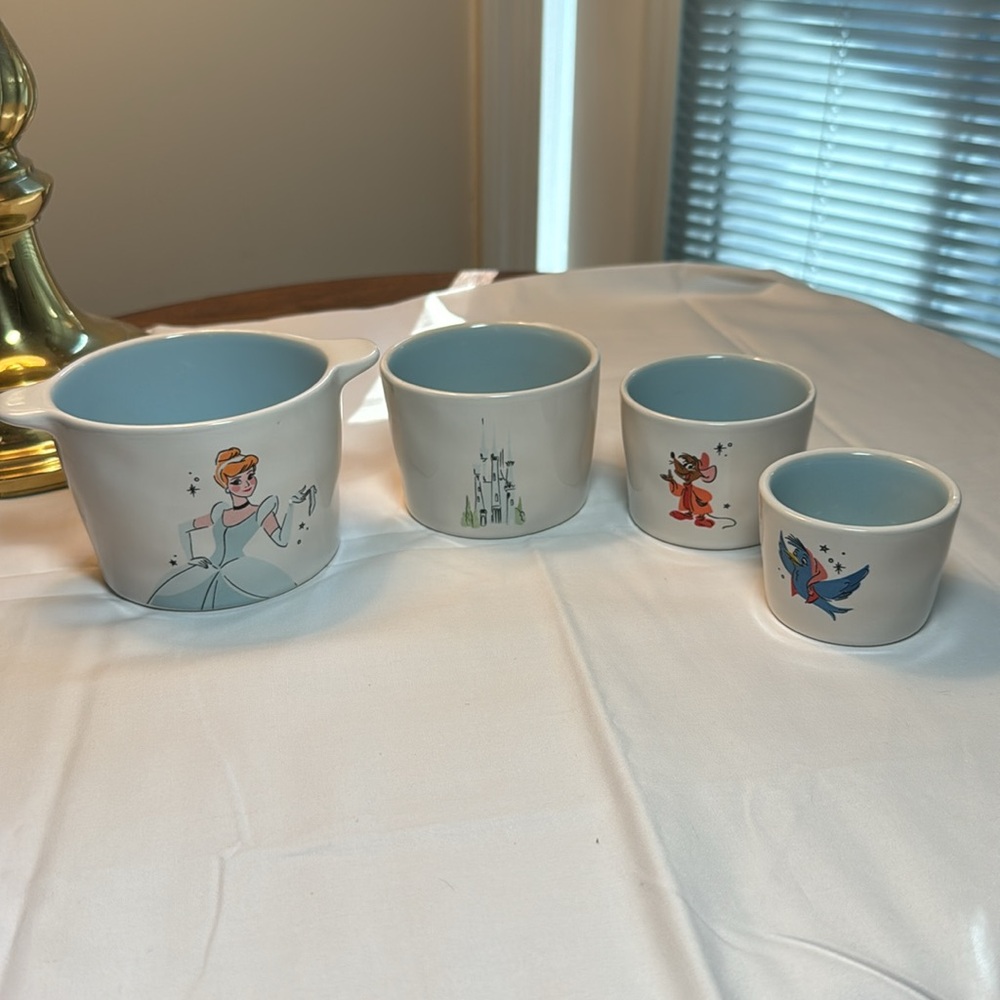 Rae Dunn Disney Cinderella Measuring Cups